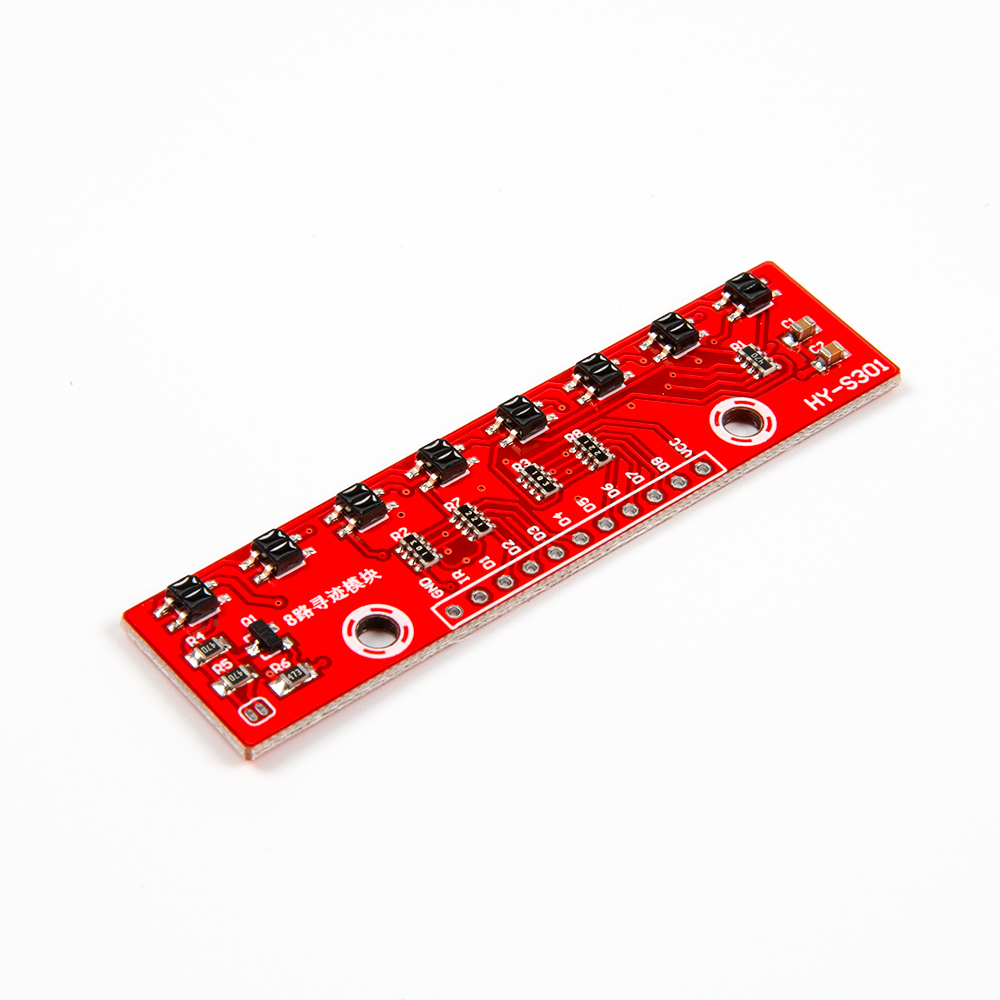 8 канальный датчик линии